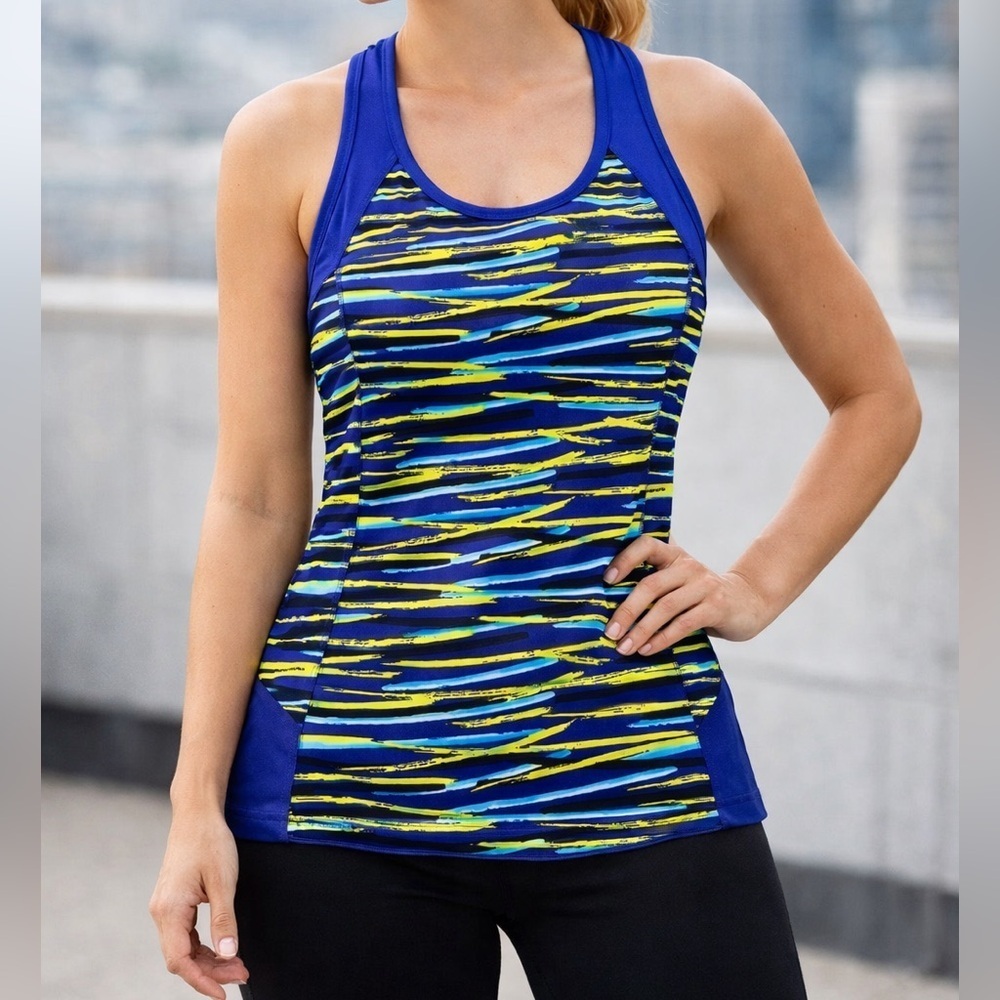 Tek Gear Athletic Racerback Tank Top – Blue Print